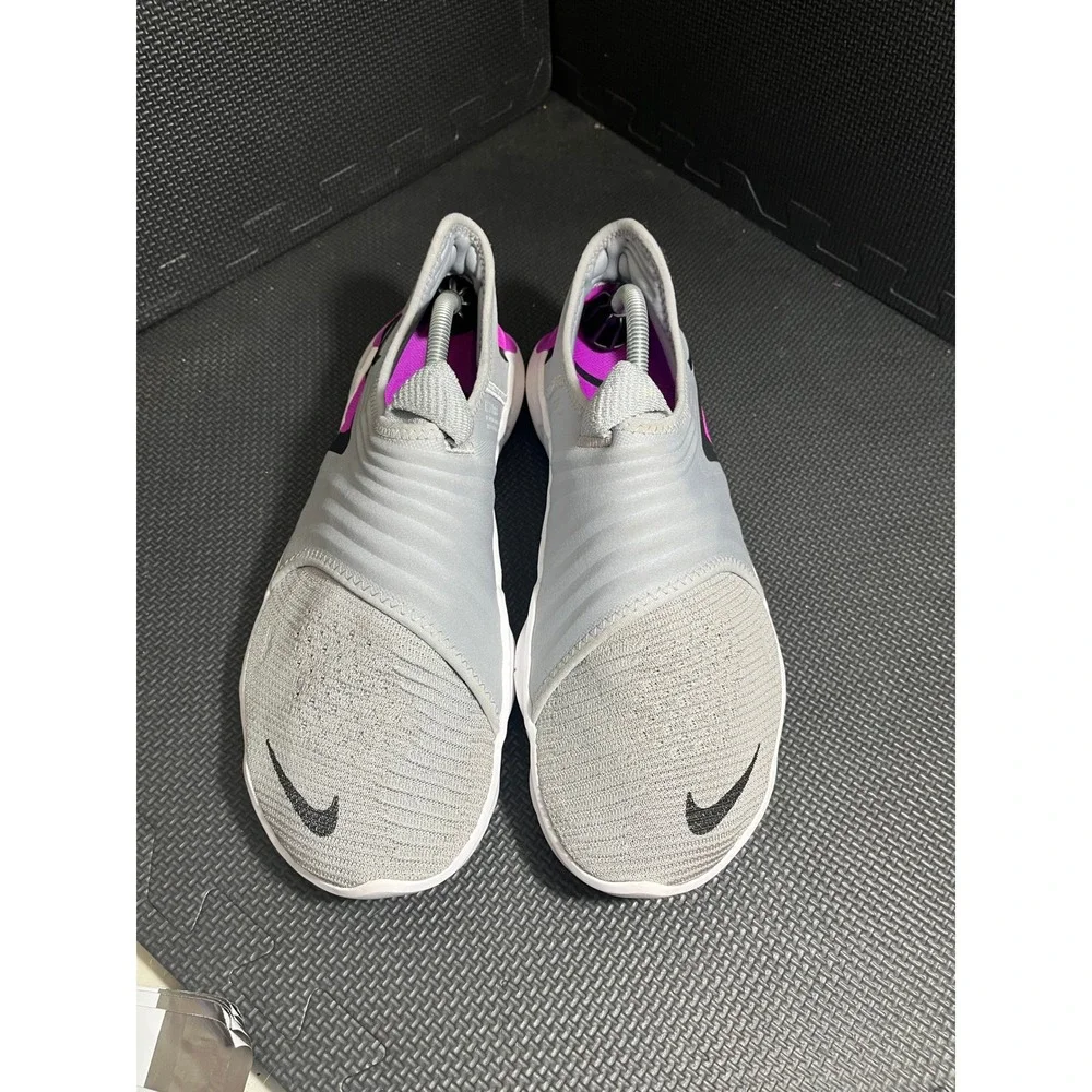 NIKE US10.5‎ 27cm Free Run Flyknit 3.0 Gray/Black/Purple AQ5707-009 FREE RN 13
